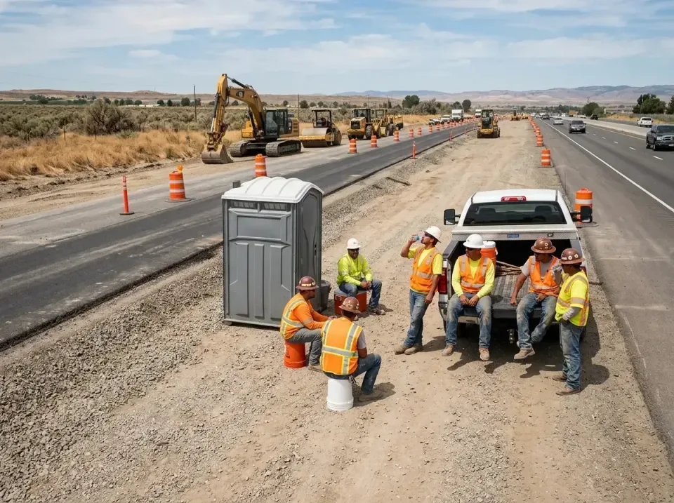 highway-road-construction-crew-007 — frequently asked questions, Porta Potty and Restroom Rentals in Yazoo City, MS